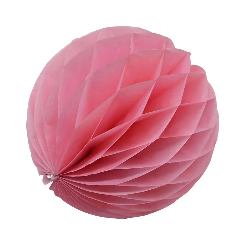 5pcs 4 6 8 Tissue Paper Honeycomb Ball Decorations Birthday Party Baby Shower Wedding Aniversary Home Xmas Supplies