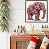 Diamond Painting-DIY Crystal Rhinestone Elephant