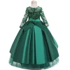 Party Kid Girl Wedding FlowerPrincess Pageant Long Dresses
