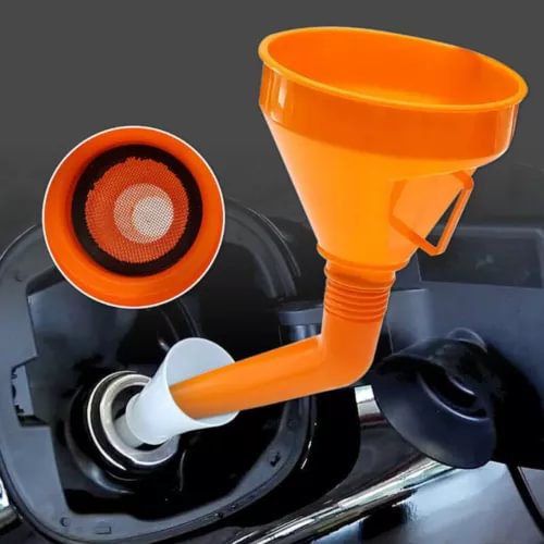 Dronehint Car Parts Detachable Water Oil Funnel Diesel Petrol W/ Spout&Filter Accessories (For: Acura) Parts