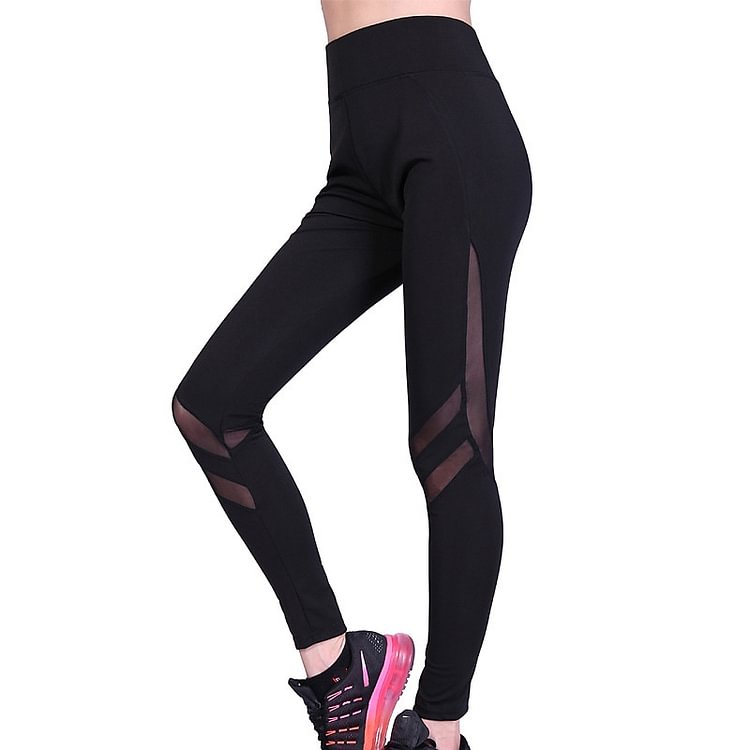 Women's Mesh Patchwork Leggings