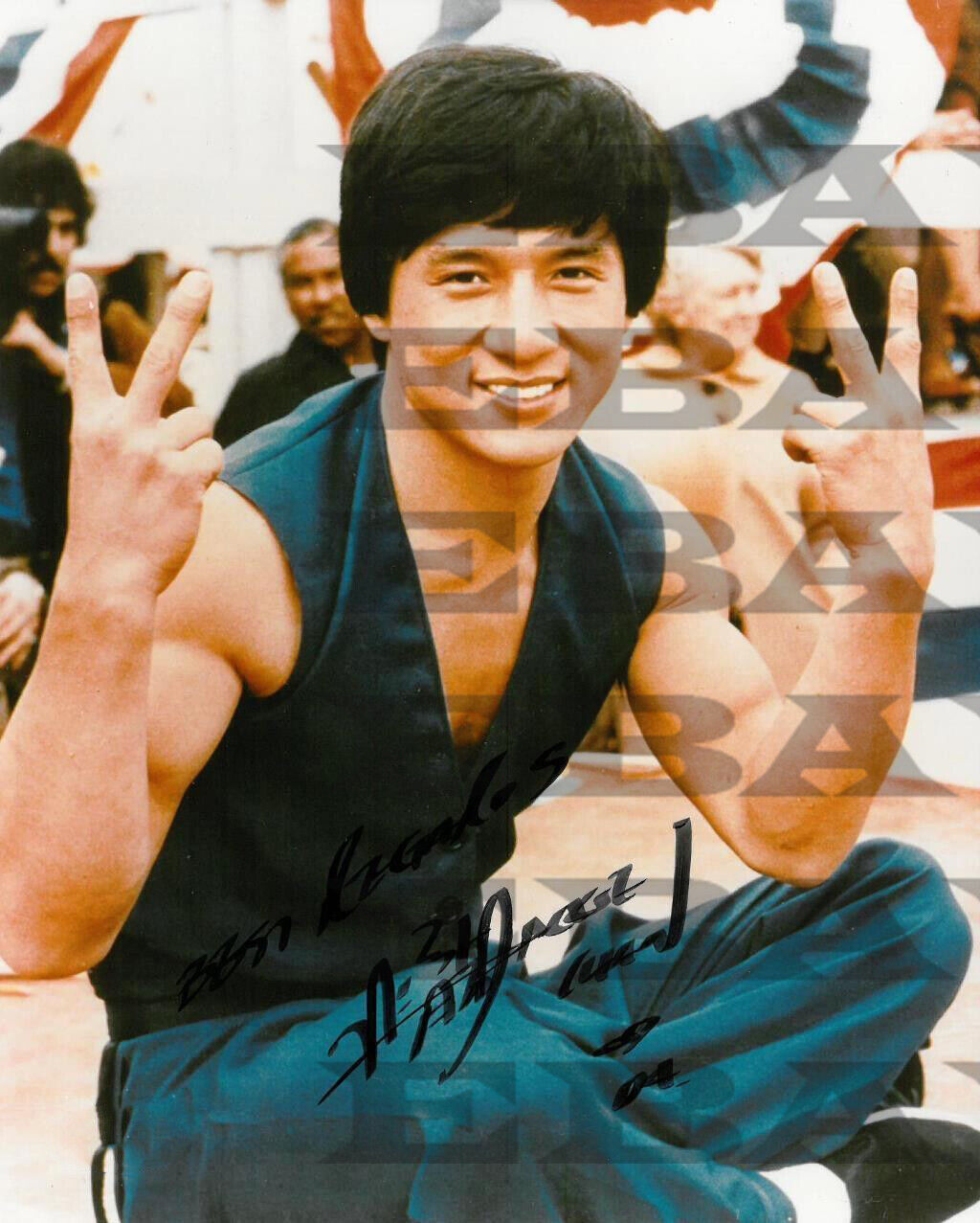 Jackie Chan Autographed Signed 8x10 Photo Poster painting Reprint