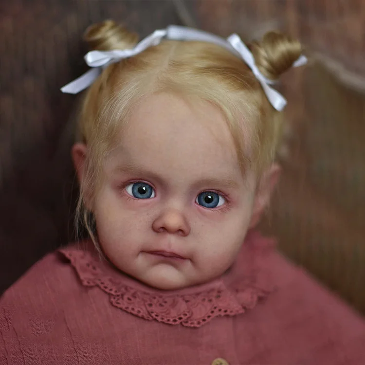 17"&22'' Lifelike Soft Touch Reborn Baby Newborn Doll Girl with Sweet Adorable Face Named Hamita Rebornartdoll® RSAW-Rebornartdoll®