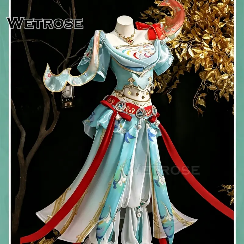 [Wetrose] Pre-Order Identity V Priestess Fiona Gilman Nine-Coloured Deer Game Outfit Cosplay Costume 