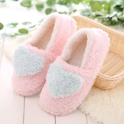 Toneke popular women's shoes Soft Sole Cotton Slippers Women 2025 Winter New Women Birthday Shoe Indoor Home Shoe Anti Slip Slippers  Women Shoe 2025