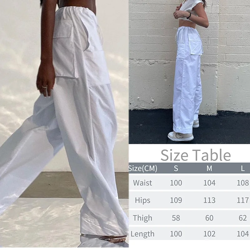Tawnie Y2K Cargo Pants Women's Baggy Pants 2022 Autumn Streetwear Fairycore Oversized Trousers Vintage Casual Loose Sweatpants