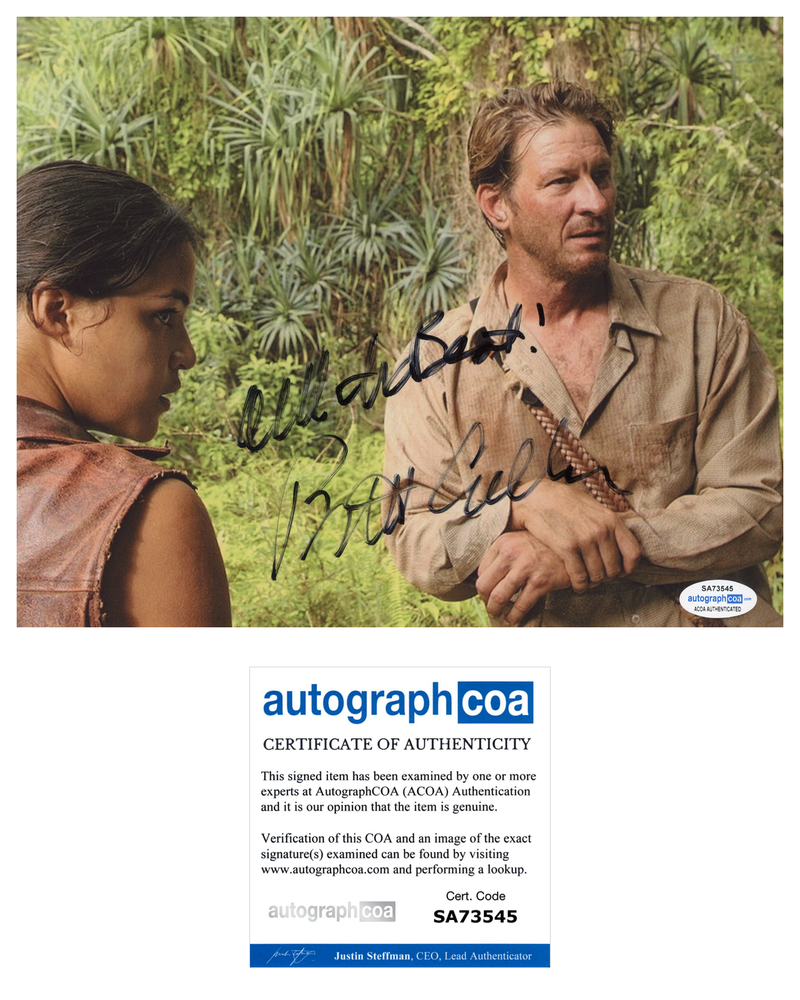 BRETT CULLEN SIGNED 8X10 Photo Poster painting AUTOGRAPHED LOST GOODWIN  2