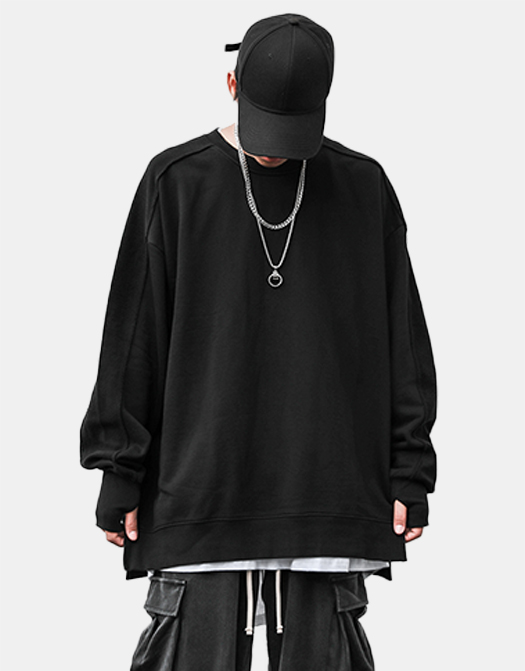 Ninja Sleeve Patchwork Sweater / TECHWEAR CLUB / Techwear