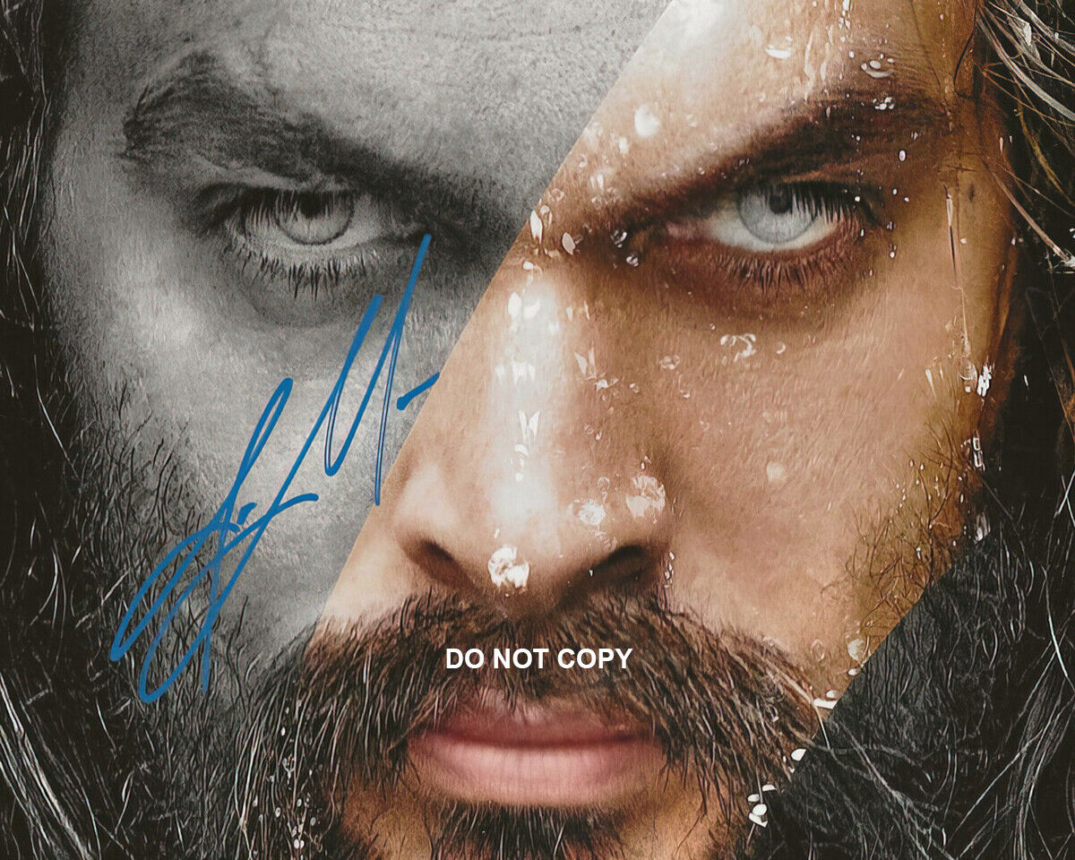 Jason Momoa - Autographed Signed 8x10 Photo Poster painting (Braven) Reprint