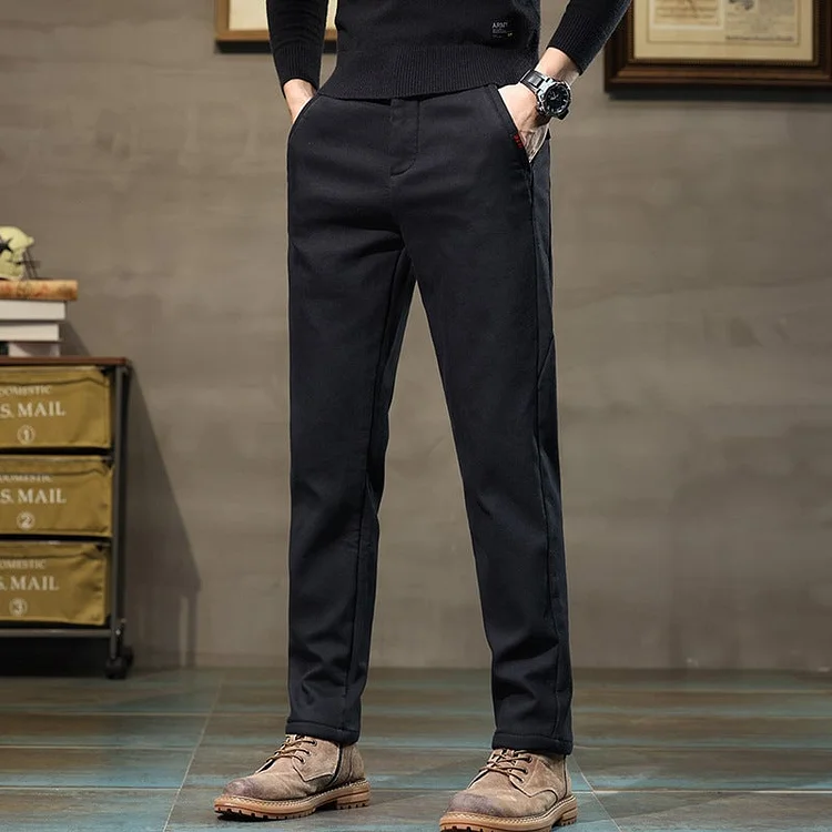  Men's Slim-Straight Pants