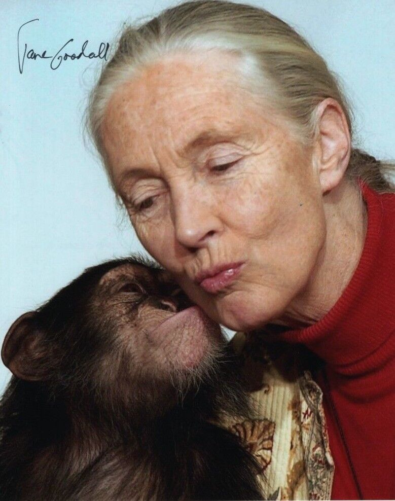 JANE GOODALL signed autographed Photo Poster painting