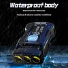 COB+SMD LED Super Bright Flashlight Rotatable Hat Clip Light for Night Running