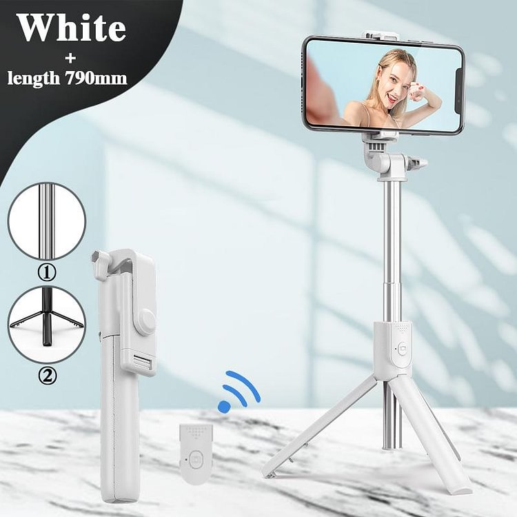 (🌲CHRISTMAS SALE NOW) 6 In 1 Wireless Bluetooth Selfie Stick 