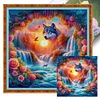 (Multi-Style) Wolf-11CT Stamped Cross Stitch 40*40cm/15.75*15.75in