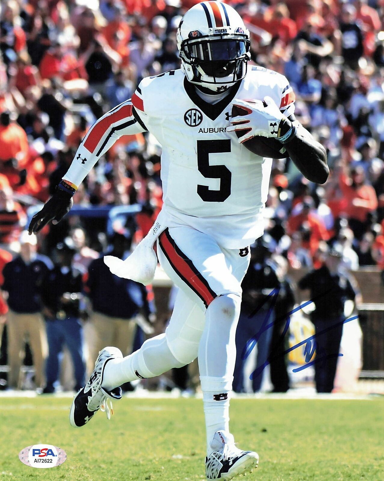 John Franklin III Signed 8x10 Photo Poster painting PSA/DNA Auburn Tigers Autographed