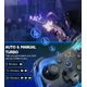 DinoFire Wireless Switch Pro Controller for Nintendo Switch/Switch lite/Switch OLED, Switch Controller 2022 with Turbo,ModeWake-up Function and Adjustable LED
