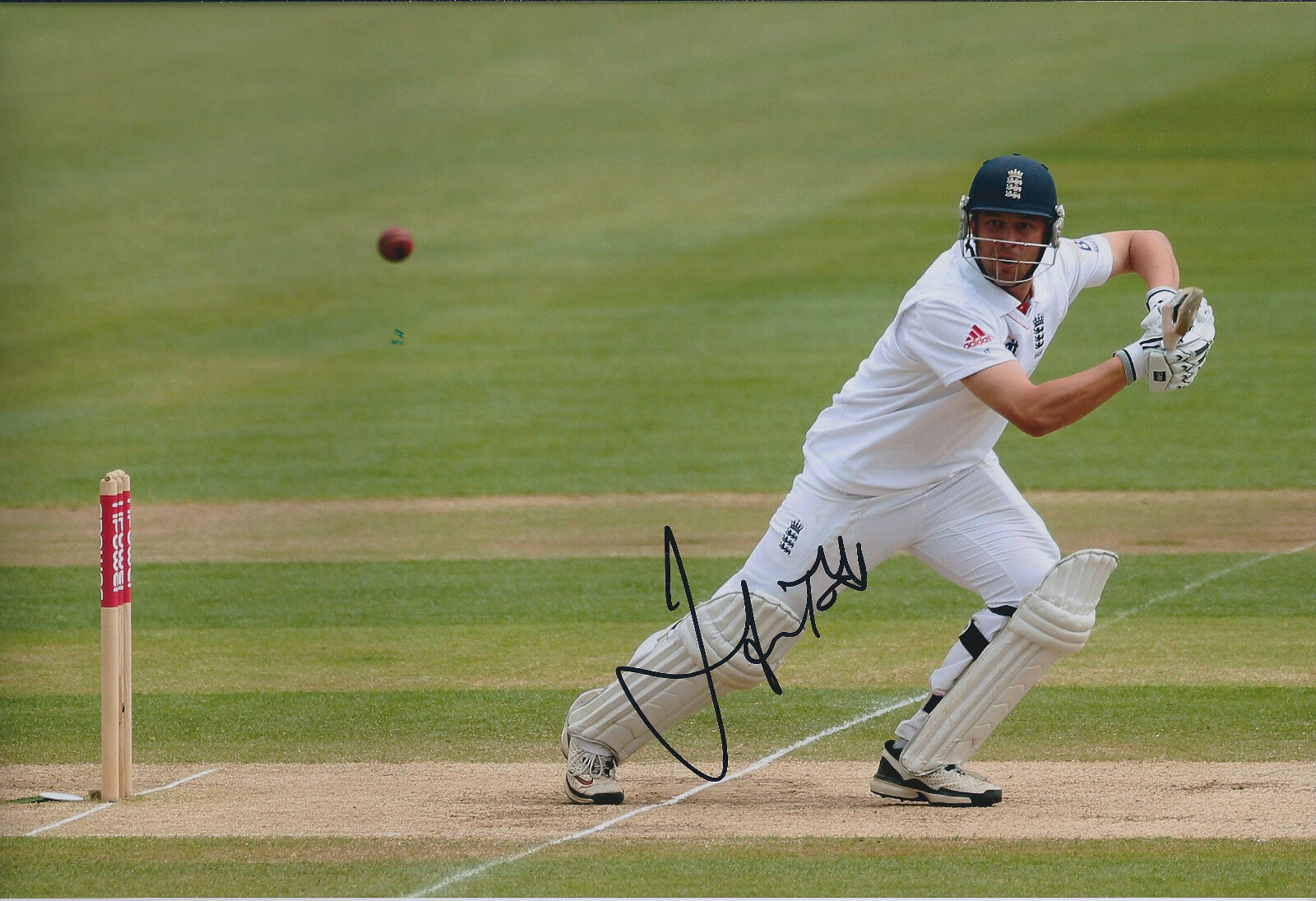 Jonathan TROTT Signed Autograph 12x8 Photo Poster painting AFTAL COA England CRICKET RARE