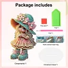 (Multistyle) Acrylique Mignon Fille-Bricolage Ornement 5D Bricolage Artisanat