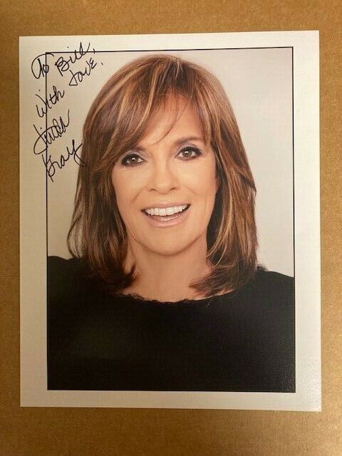 Linda Gray Boldly Signed 8x10 Stunning Photo Poster painting with COA
