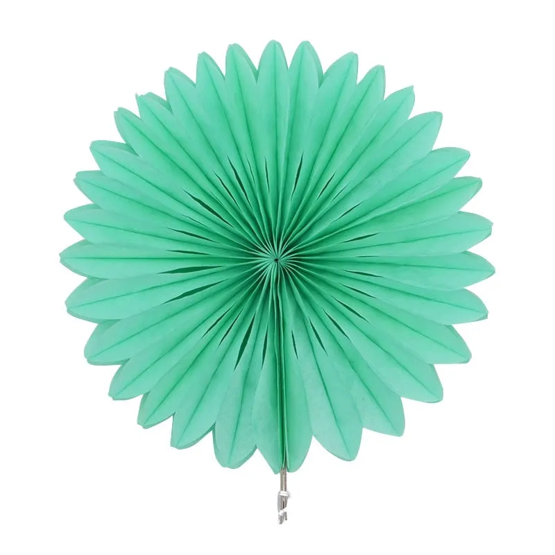 Decorative Wedding Party Paper Crafts 4 -12 Paper Fans DIY Hanging Tissue Paper Flower for Wedding Birthday Party Festival