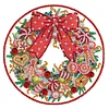Christmas Wreath-Crystal Rhinestone Diamond Painting