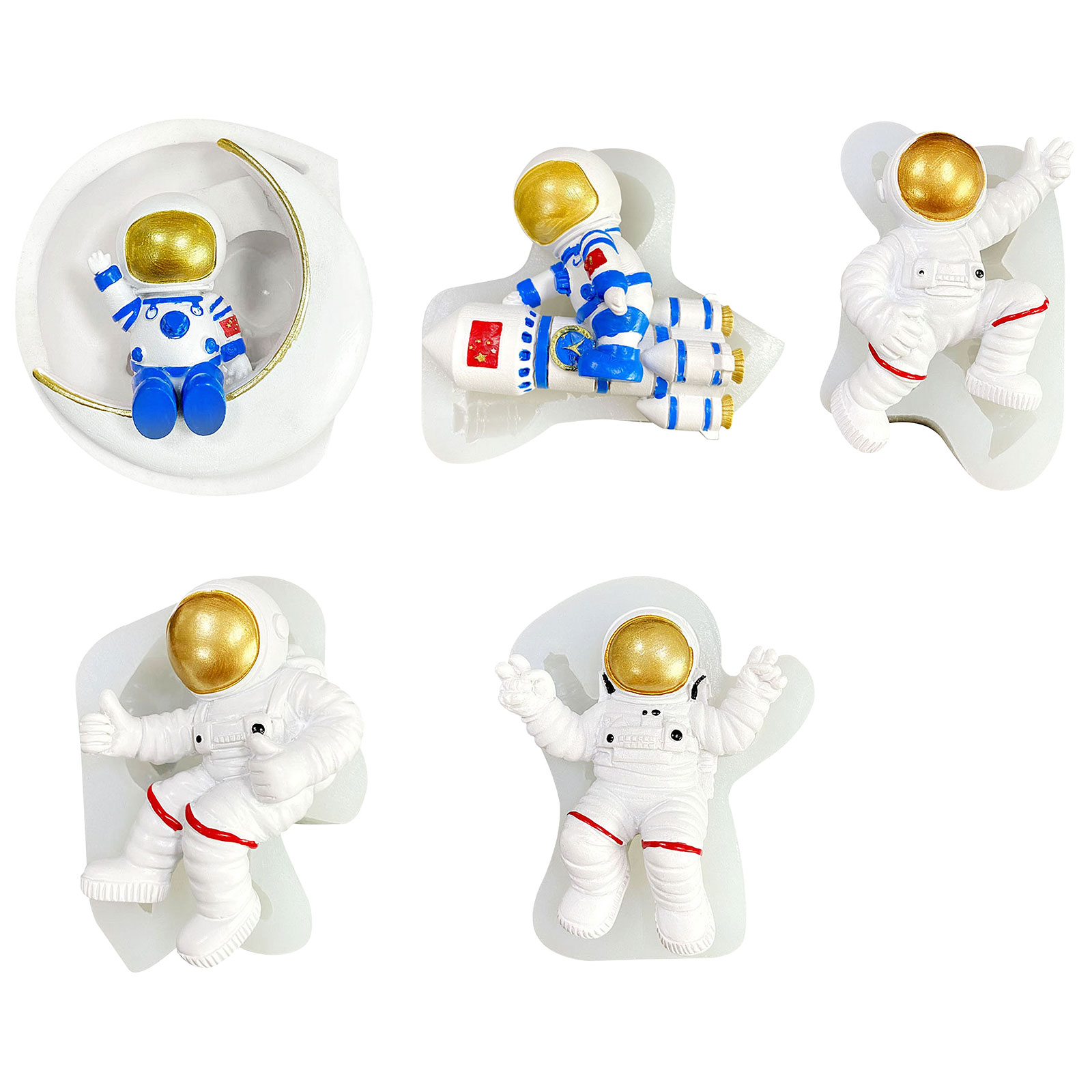 

Astronaut Silicone Mold, Astronaut mould f1300yh, 501 Original