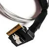 Slim Line SAS4.0 SFF-8654 8i to SATA 8 Ports 12Gbps 50cm Adapter Cable