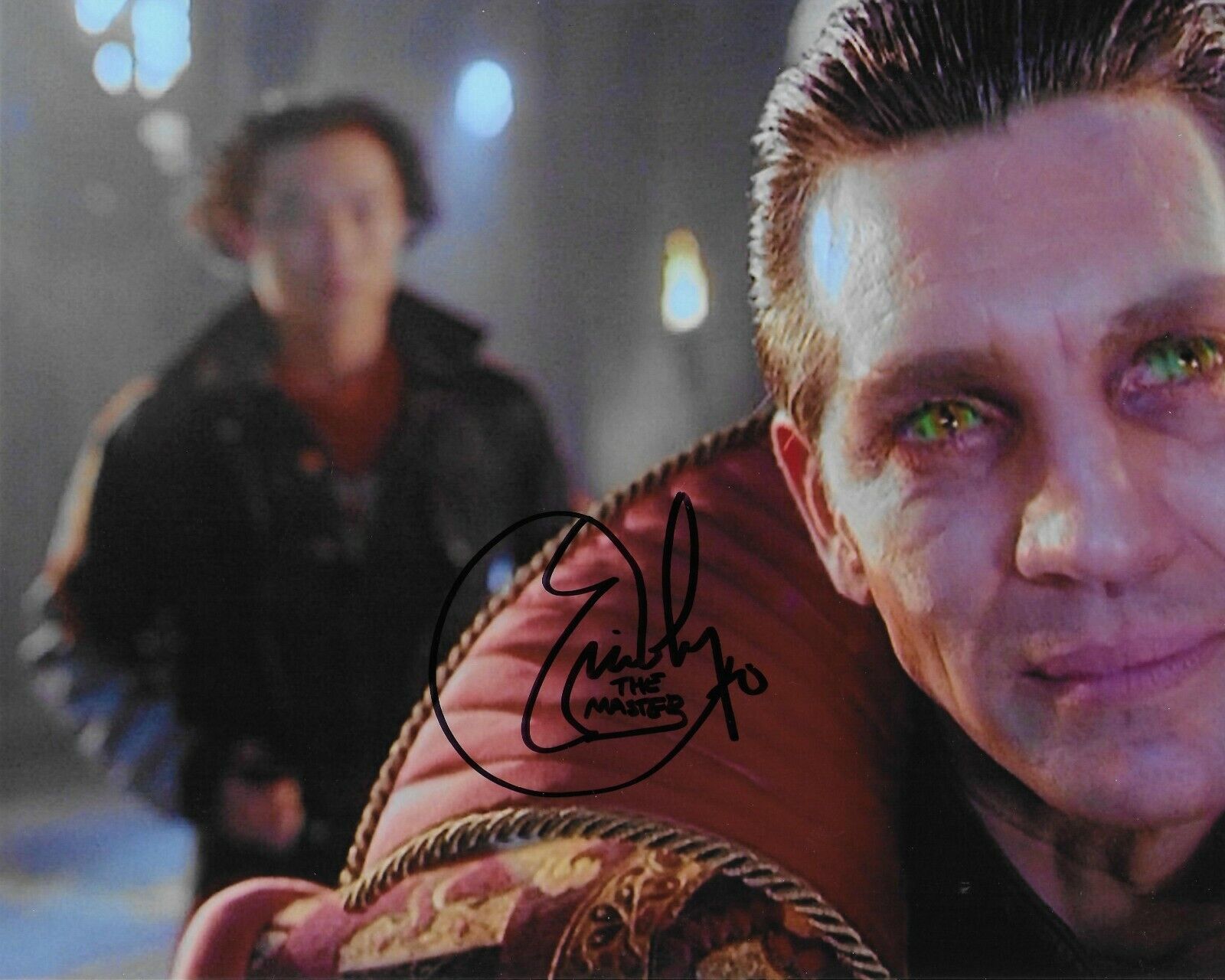 Eric Roberts Doctor Who Original Signed 8x10 Photo Poster painting #2 At Hollywoodshow RARE!!