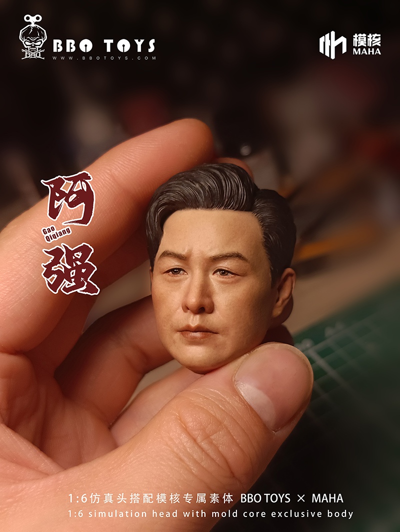 PRE-ORDER BBOTOYS×MAHA Gao Qiqiang 1/6 Head Sculpt & Body & Suit 