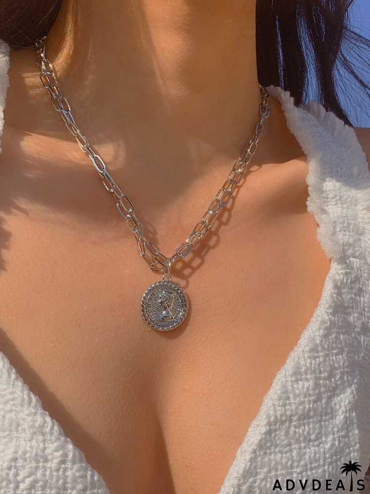 Coin Charm Necklace