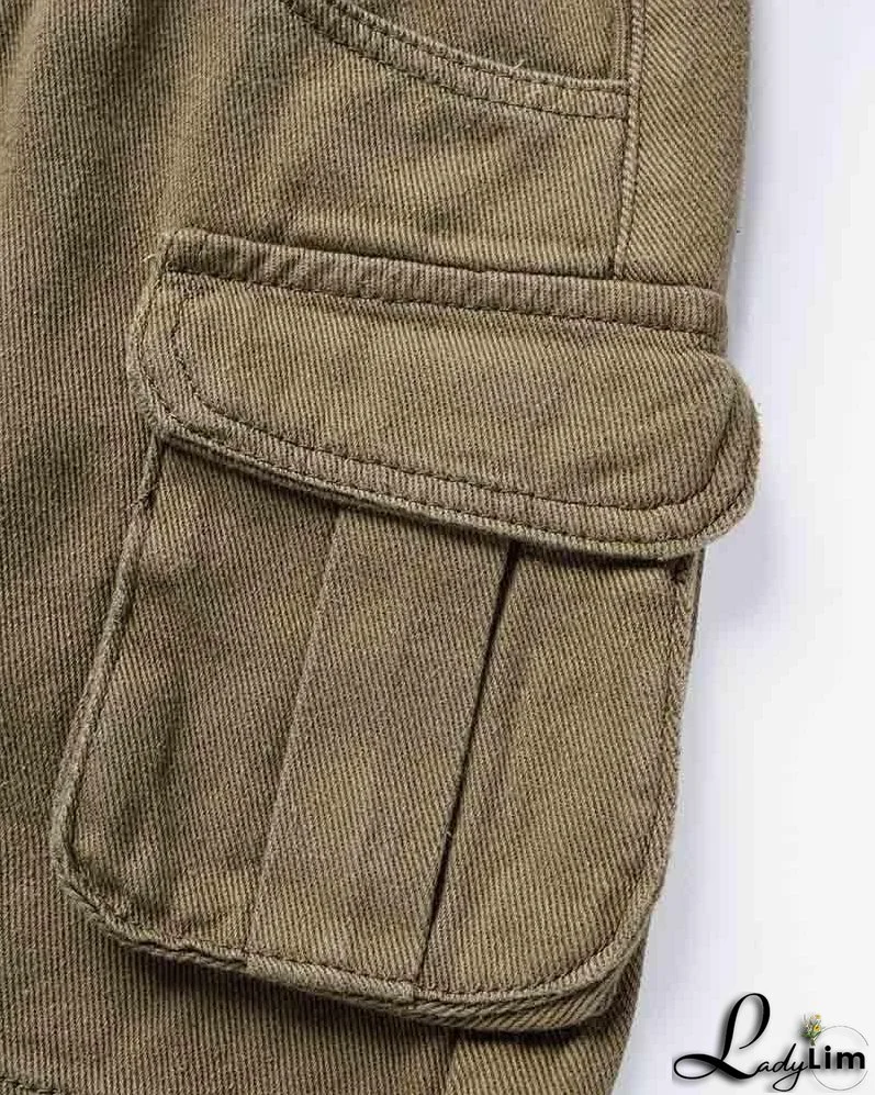 Elrose Denim Utility Skirt