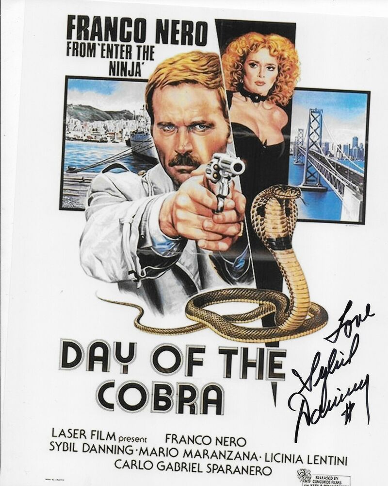 Sybil Danning Day of the Cobra Signed 8x10 Photo Poster painting - 1970's / 1980's