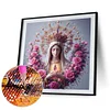 Diamond Painting -DIY Round Drill Mary(40x40cm)