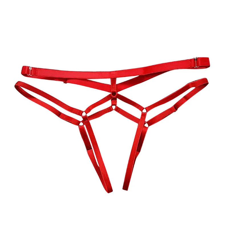 Uveng Sales Open Underwear Lady Transparent Ass With T-T-Word Trousers Multi-Code MM Sexy