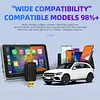 Wireless Carplay Android Auto Adapter Smart AI Box Plug and Play Voice Assistant