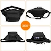 Taktische G&uuml;rteltasche Sport H&uuml;fttasche Molle Bauchtasche Wasserabweisend mit Rei&szlig;verschluss f&uuml;r Outdoor Laufen Reise Wandern Radfahren Camping Klettern