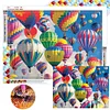 (60*45cm)Hot Air Balloon - Full Square Drill Diamond Painting