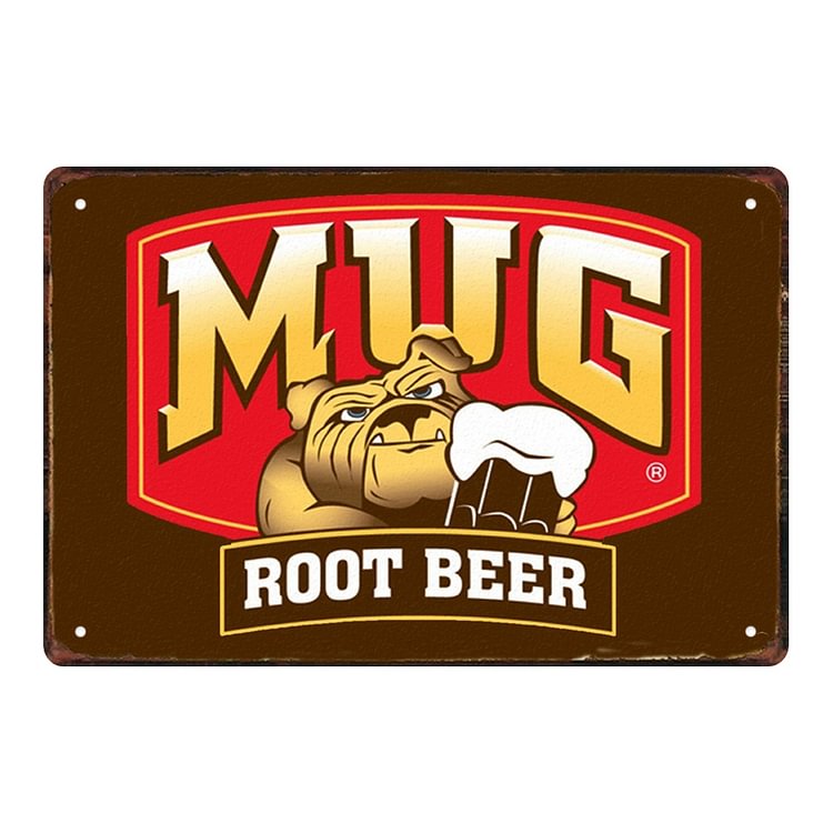Mug Root Beer - Vintage Tin Signs/Wooden Signs - 7.9x11.8in & 11.8x15.7in