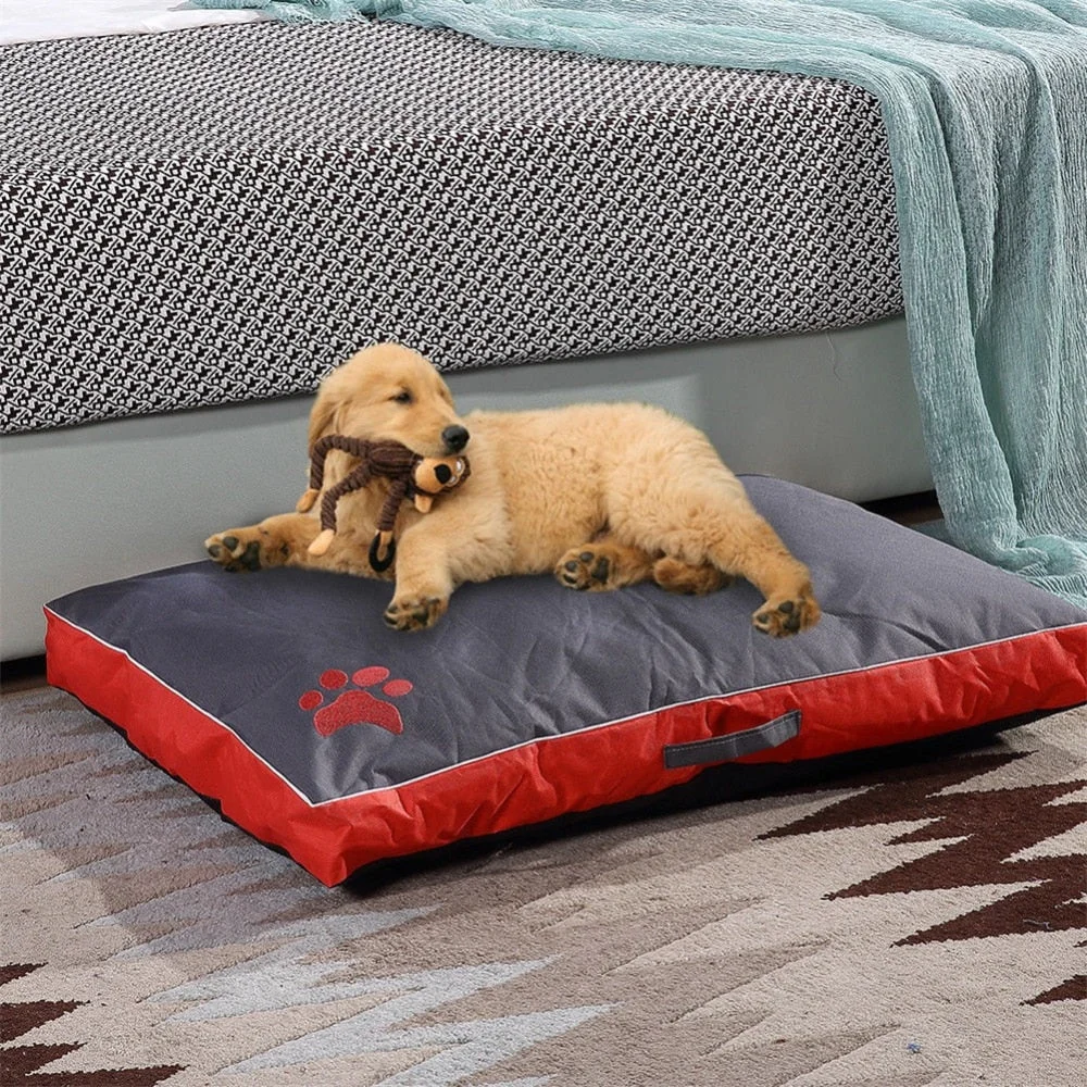 Large Dog Bed, Double Sided Waterproof Pet Bed
