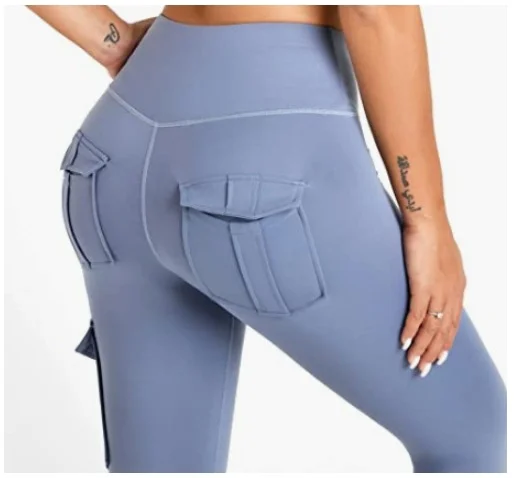 Uveng Uveng Fashion Solid Color Legging Sexy Small Foot Trousers Women's High Waist Fitness Leggings