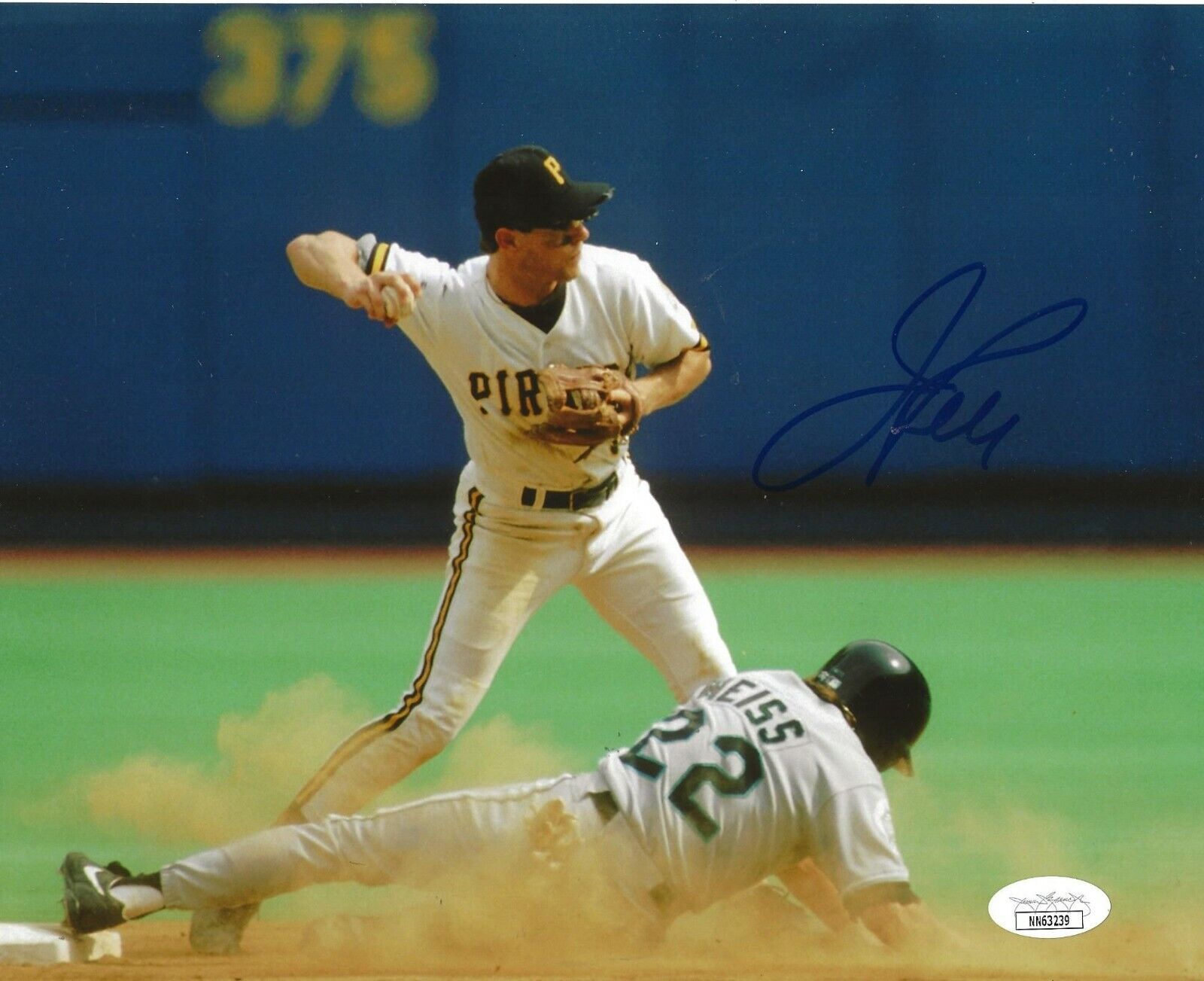 Jay Bell signed Pittsburgh Pirates 8x10 Photo Poster painting autographed Bucs JSA