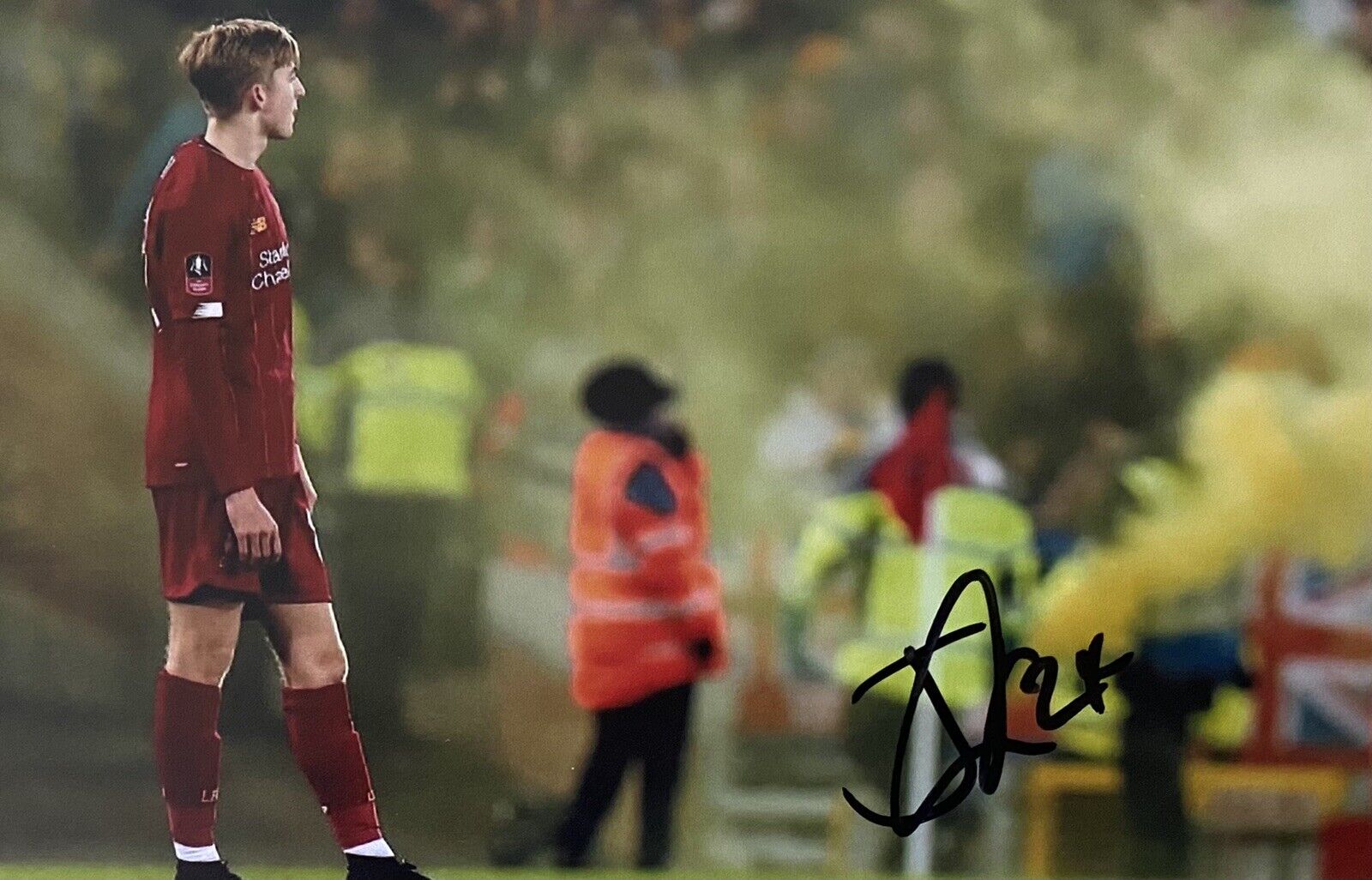 Jake Cain Genuine Hand Signed Liverpool 6X4 Photo Poster painting 2