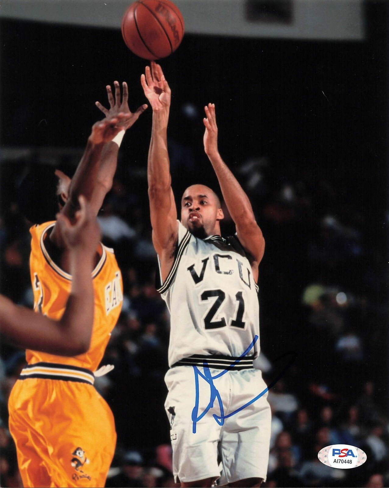 Sherman Hamilton signed 8x10 Photo Poster painting PSA/DNA VCU Rams Autographed