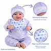 17-22 inches Accessories Essential Blue 7-Pcs Clothes Set for Reborn Baby Boy - RBBI-Myrebornbabydoll&reg; Myrebornbabydoll&reg;