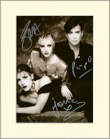 HUMAN LEAGUE PP 8x10 MOUNTED SIGNED AUTOGRAPH Photo Poster painting PHIL OAKEY