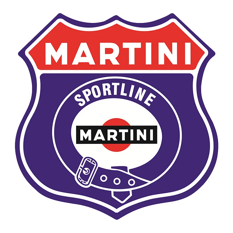 martini - Shield Vintage Tin Signs/Wooden Signs - 11.8x11.8in