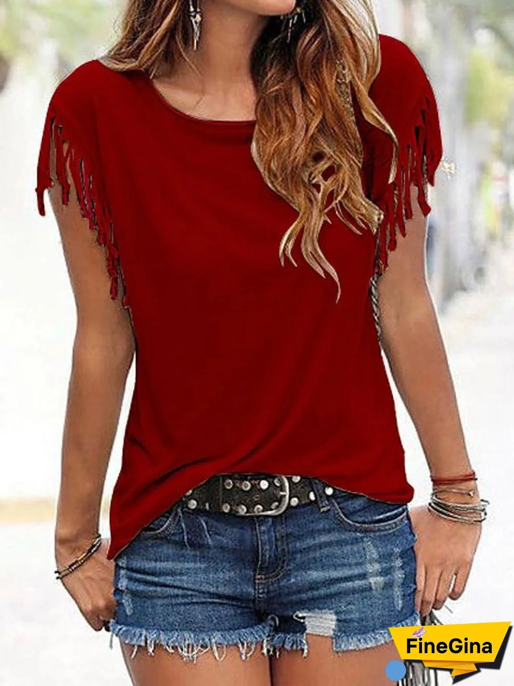 Women's Plus Size Blouse Shirt Color Block Plain Fashion Round Neck Tops Basic Top White Black Purple-827