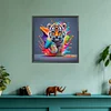 Diamond Painting-DIY Full Round Drill Colorful Tiger