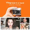 Mini retro digital camera, portable for students on campus, small camera with built-in filters, CCD camera