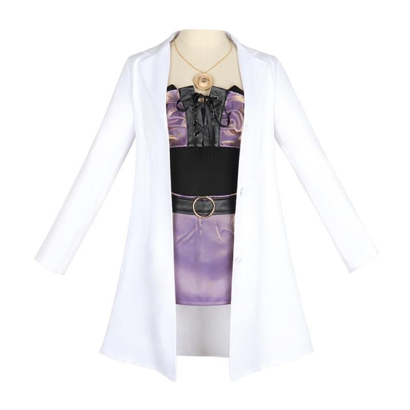 Akudama Drive Doctor Isha Cosplay Costume